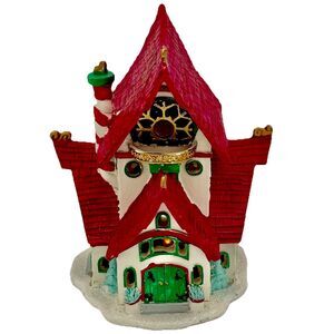 Hallmark 2014 Light Up The Claus Home 5.75” North Pole Series